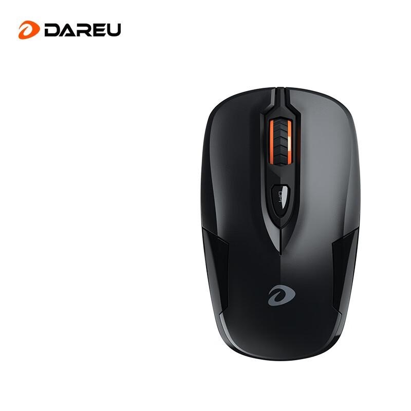 达尔优 LM110G 无线办公鼠标 黑色按个销售