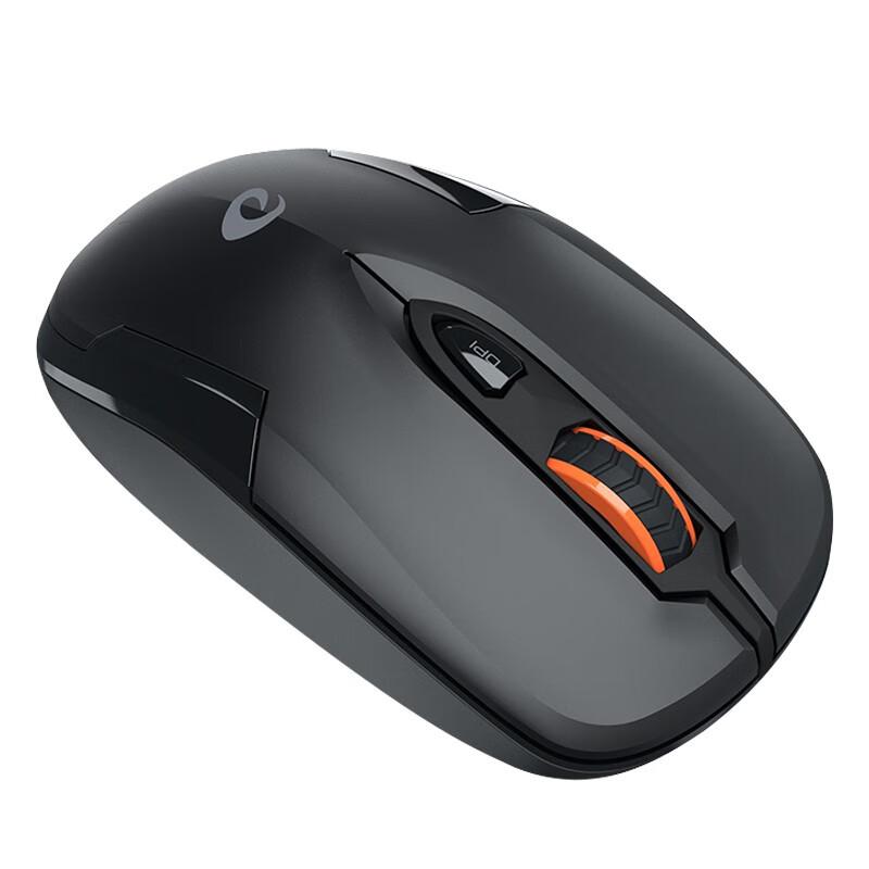 达尔优 LM110G 无线办公鼠标 黑色按个销售 达尔优 LM110G 无线办公鼠标 黑色按个销售