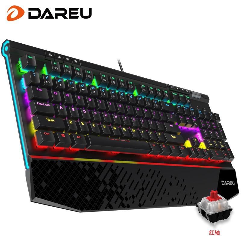 达尔优 EK812升级版 机械键盘 黑色(红轴)按个销售 达尔优 EK812升级版 机械键盘 黑色(红轴)按个销售