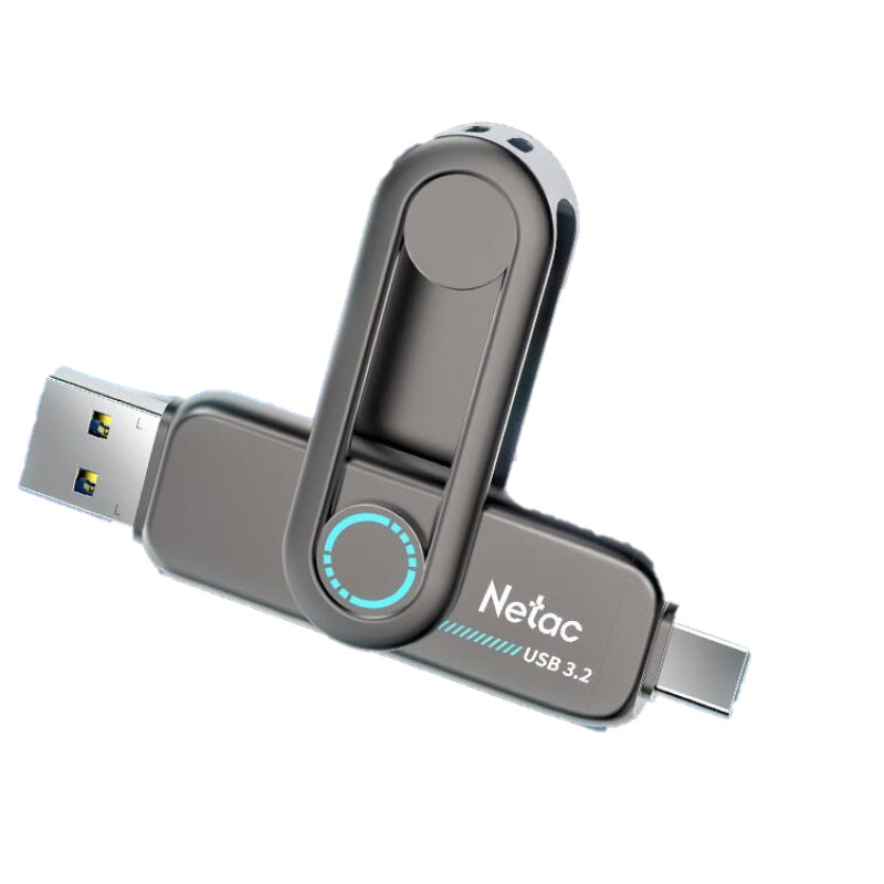 朗科 US7 固态多功能接口U盘3.2 256G  读速高达550MB/S按个销售