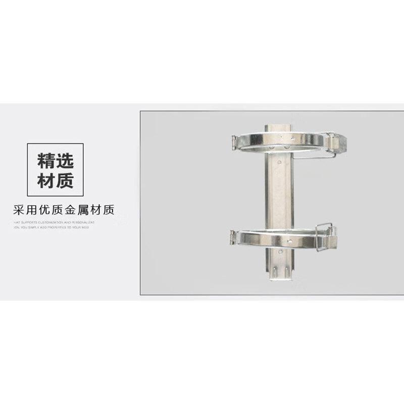 苏识 1730488 灭火器挂架 5KG灭火器固定不锈钢双挂架按个销售