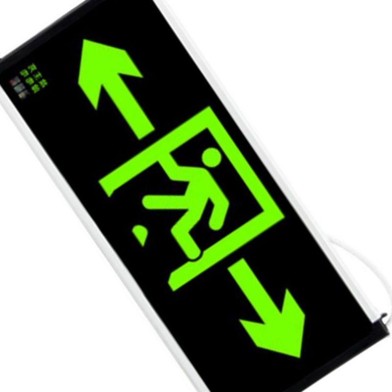 苏识 1740005 消防应急安全出口指示牌 双向双面按（件）销售