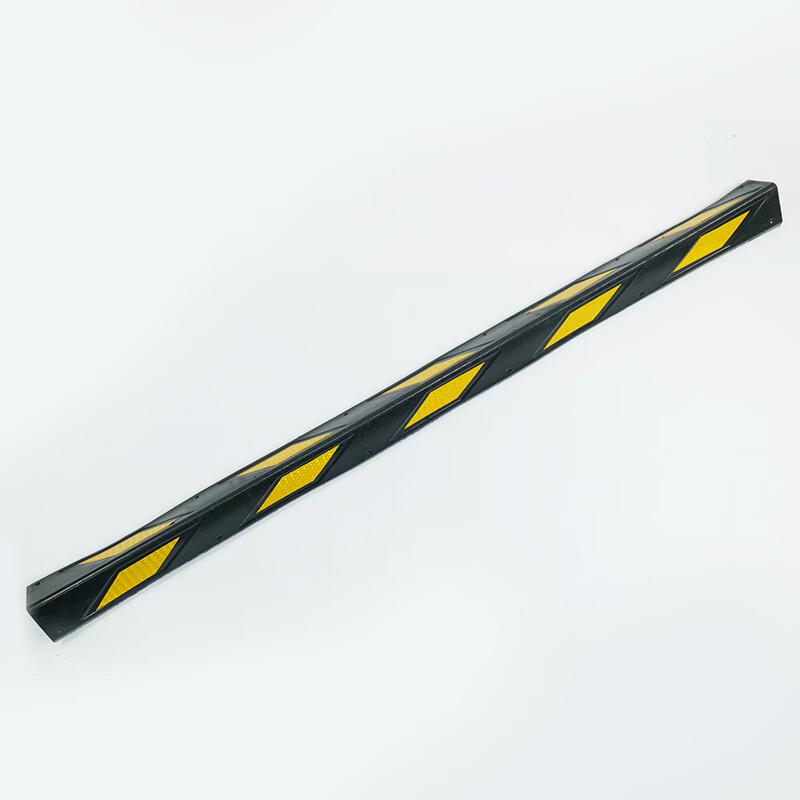 冰禹 BYlf-544 橡胶护墙角 反光防撞护角条柱子保护条 10*1500*93mm  2根起订按根销售