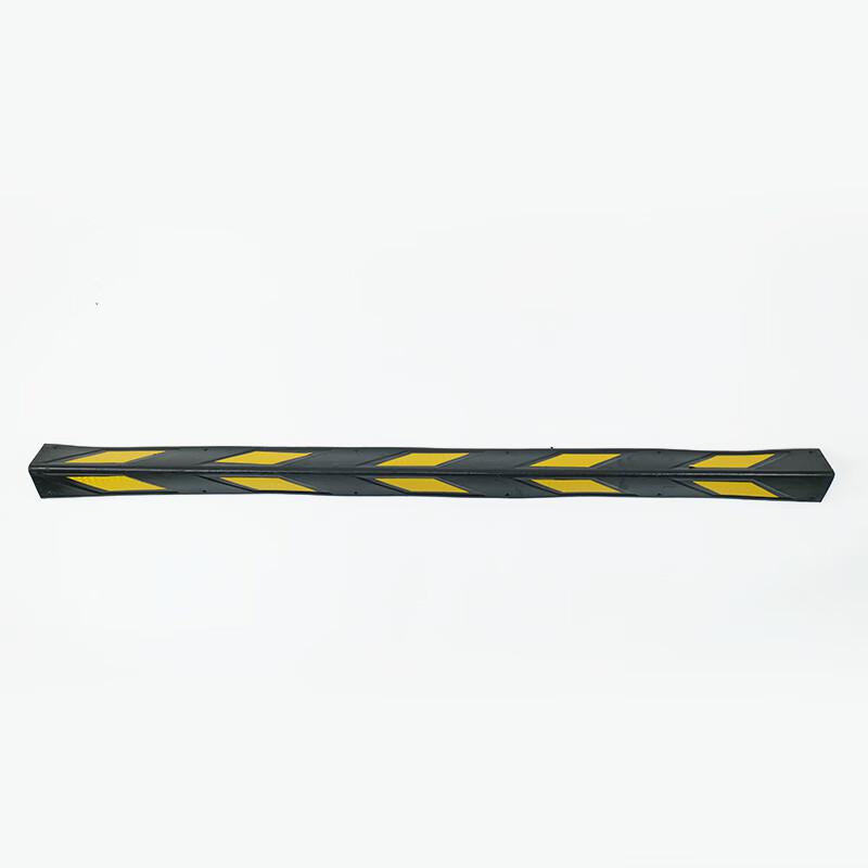 冰禹 BYlf-544 橡胶护墙角 反光防撞护角条柱子保护条 10*1500*93mm  2根起订按根销售