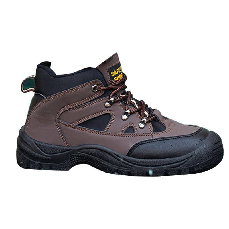 苏识 3110347 HD011防砸防刺穿耐油耐酸碱安全鞋 39码 棕色按（双）销售