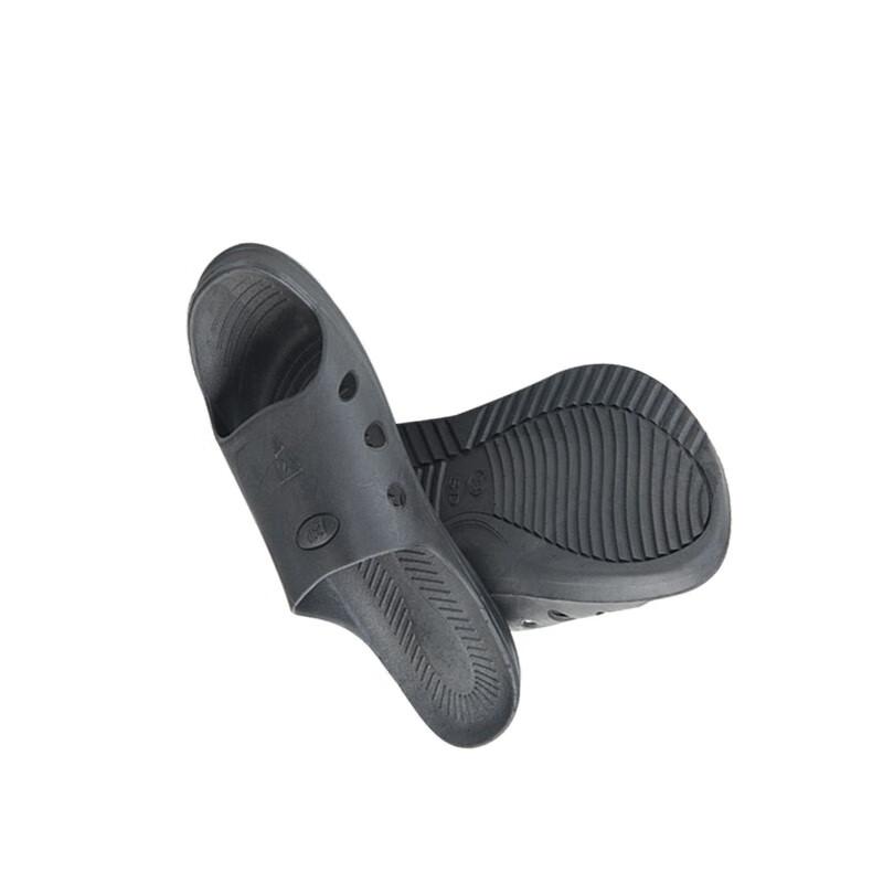 苏识 3140050 防静电拖鞋SPU六孔 44码 黑色按(双)销售 苏识 3140050 防静电拖鞋SPU六孔 44码 黑色按(双)销售