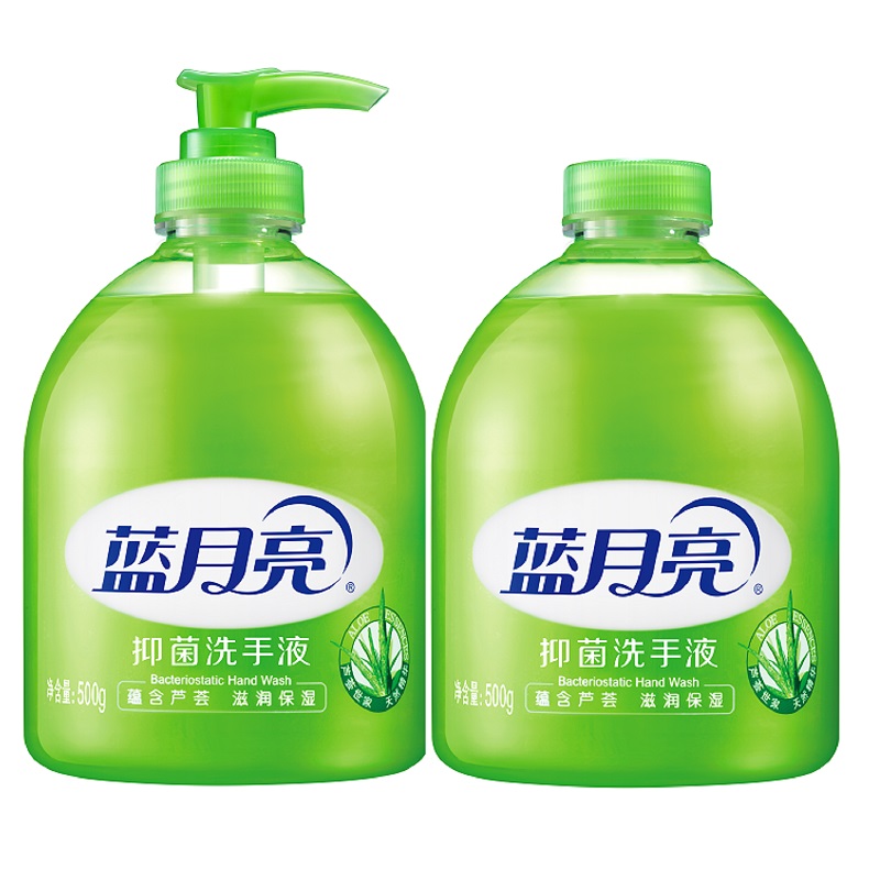 蓝月亮 80000273 芦荟抑菌洗手液 (瓶500g+瓶补500g)×6按(组)销售 蓝月亮 80000273 芦荟抑菌洗手液 (瓶500g+瓶补500g)×6按(组)销售