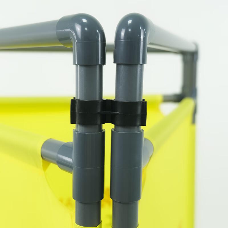海斯迪克 228 施工围挡 布艺围挡 伸缩折叠布艺围栏屏风 （正在施工中）荧光绿按个销售