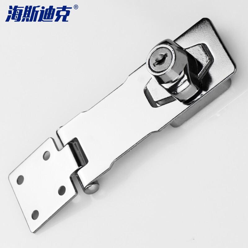 海斯迪克 gnjz-391 信箱锁 柜门锁柜锁抽屉锁带锁锁牌 4寸（2个）配螺丝按组销售