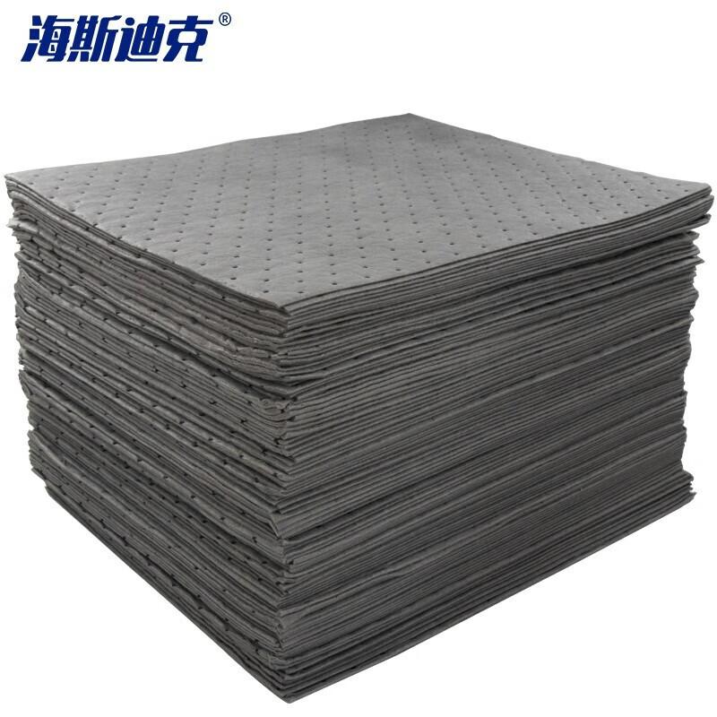 海斯迪克 HKTA-68 工业吸油棉(100片) 应急吸油垫吸油毡化学品吸附棉 灰色40cm*50cm*4mm按包销售 海斯迪克 HKTA-68 工业吸油棉(100片) 应急吸油垫吸油毡化学品吸附棉 灰色40cm*50cm*4mm按包销售