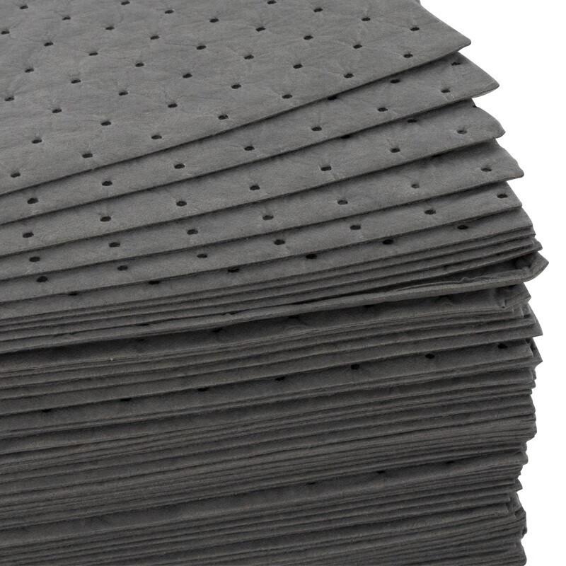 海斯迪克 HKTA-68 工业吸油棉(100片) 应急吸油垫吸油毡化学品吸附棉 灰色40cm*50cm*4mm按包销售 海斯迪克 HKTA-68 工业吸油棉(100片) 应急吸油垫吸油毡化学品吸附棉 灰色40cm*50cm*4mm按包销售