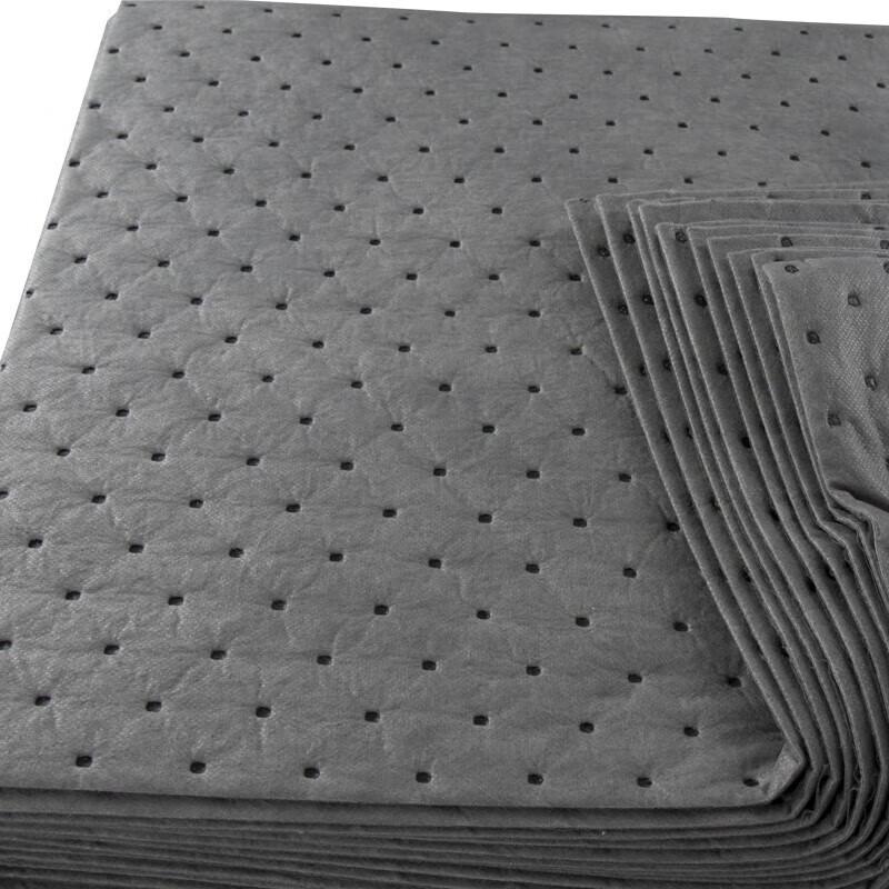 海斯迪克 HKTA-68 工业吸油棉(100片) 应急吸油垫吸油毡化学品吸附棉 灰色40cm*50cm*4mm按包销售 海斯迪克 HKTA-68 工业吸油棉(100片) 应急吸油垫吸油毡化学品吸附棉 灰色40cm*50cm*4mm按包销售