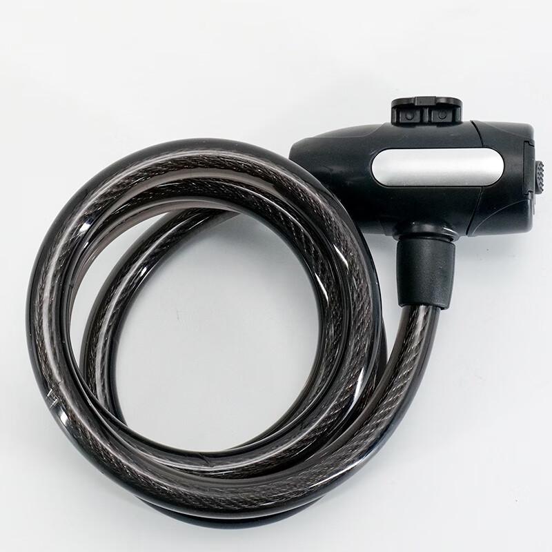 海斯迪克 HKT-179 自行车锁 山地单车电动车锁 亮黑1.2米按个销售 海斯迪克 HKT-179 自行车锁 山地单车电动车锁 亮黑1.2米按个销售