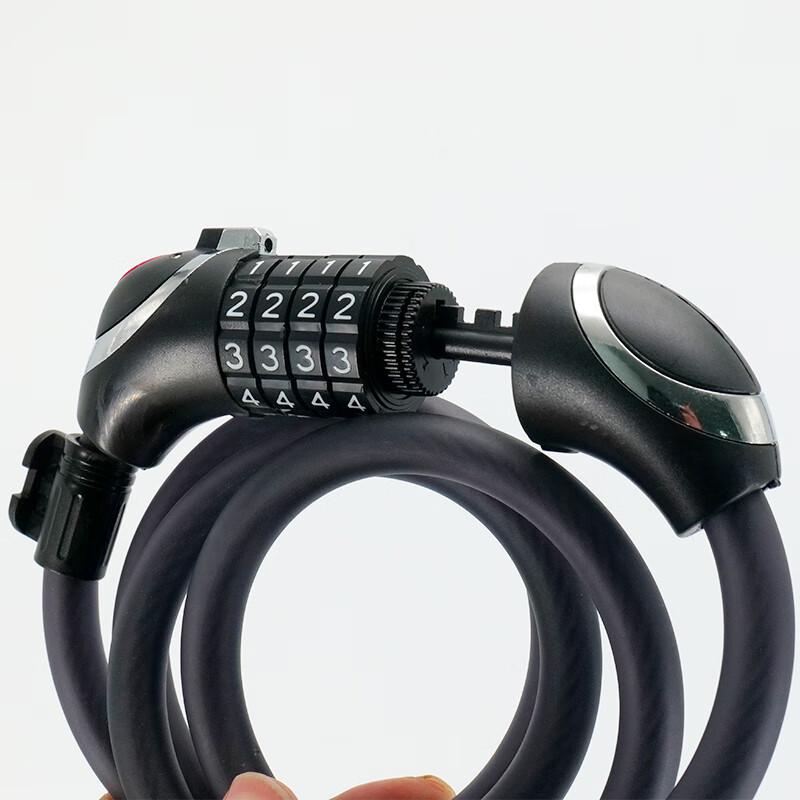 海斯迪克 HKQL-99 自行车锁 山地单车电动车锁 夜光密码锁 1.2米按个销售 海斯迪克 HKQL-99 自行车锁 山地单车电动车锁 夜光密码锁 1.2米按个销售