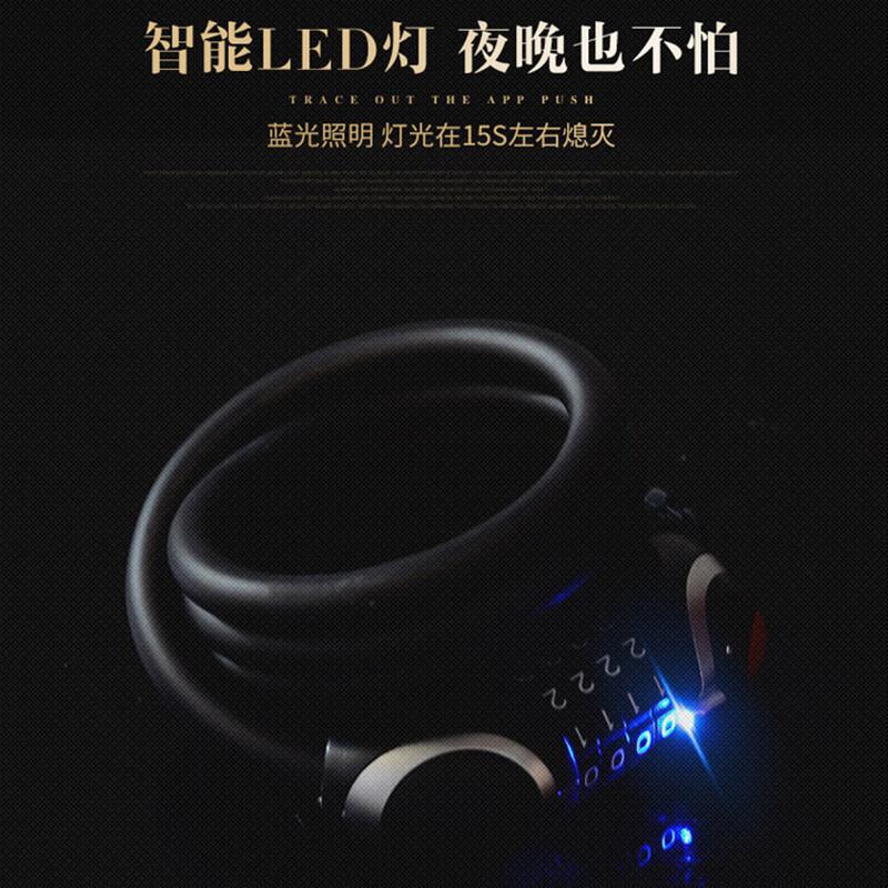 海斯迪克 HKT-179 自行车锁 山地单车电动车锁 夜光密码锁 1.2米按个销售