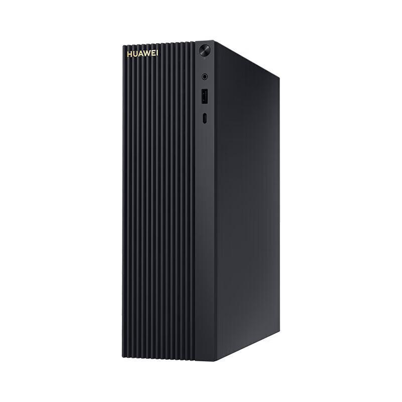 华为 华为擎云W585x-A021 台式电脑主机 KOS无WIFI无光驱 麒麟9000C 8GB+256GB+1TB 黑色 麒麟试用版 三年维保按台销售