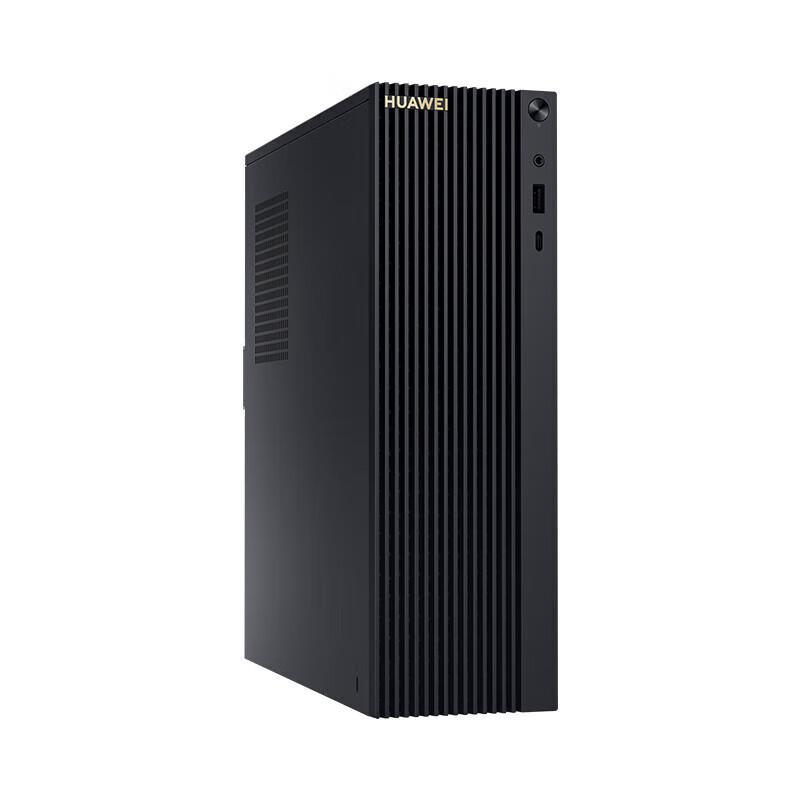 华为 华为擎云W585x-A021 台式电脑主机 KOS无WIFI无光驱 麒麟9000C 8GB+256GB+1TB 黑色 麒麟试用版 三年维保按台销售