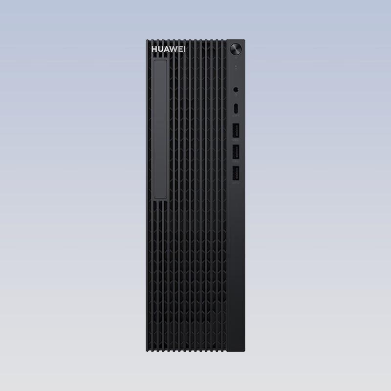 华为 W515x-B056 台式电脑主机 麒麟试用版 三年维保 麒麟9000C 16GB+512GB SSD 黑色 KOS无WIFI有光驱按台销售