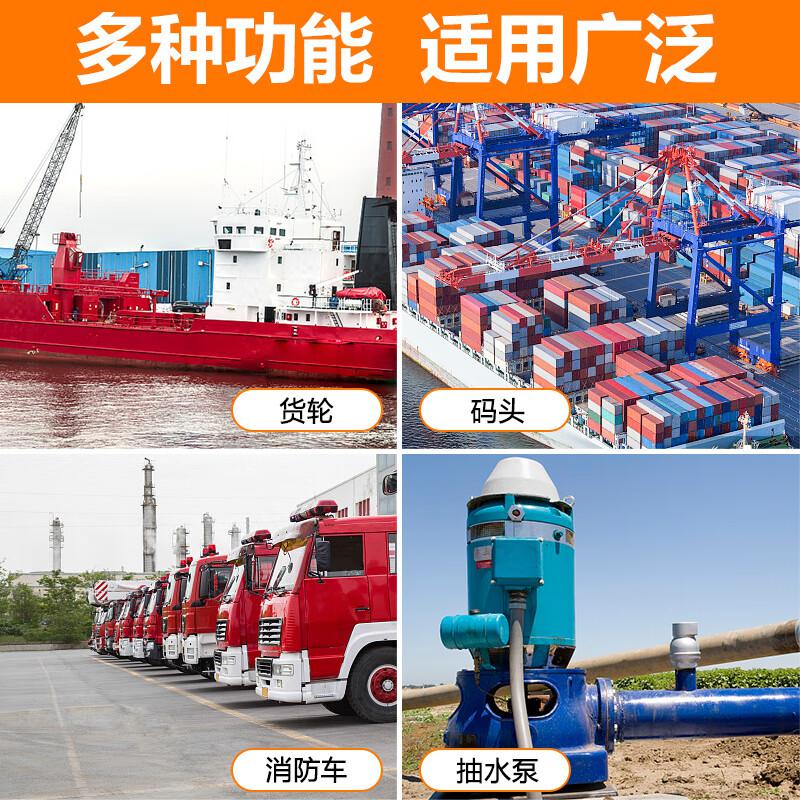 江波 全铜消防水枪头 直流喷雾水枪 CCS/3C认证 65型按个销售