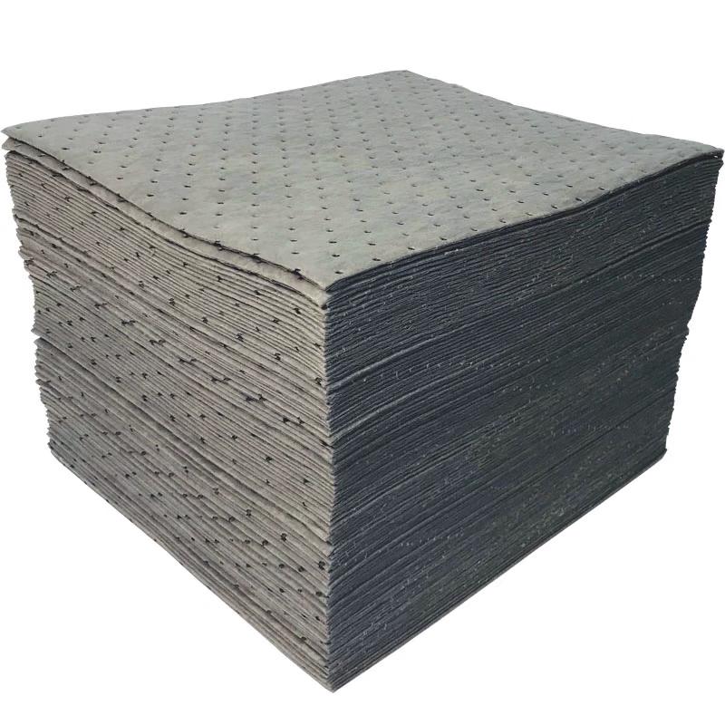 谷司帝 GI-XYM405002G 万用吸液棉吸油棉吸污垫复合压点 吸附量72L 400×500×2mm 灰色按（箱）销售