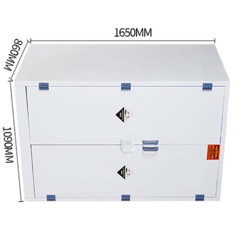 谷司帝 GI-PPG090 PP酸碱柜 90gal(340L) 瓷白色按台销售 谷司帝 GI-PPG090 PP酸碱柜 90gal(340L) 瓷白色按台销售