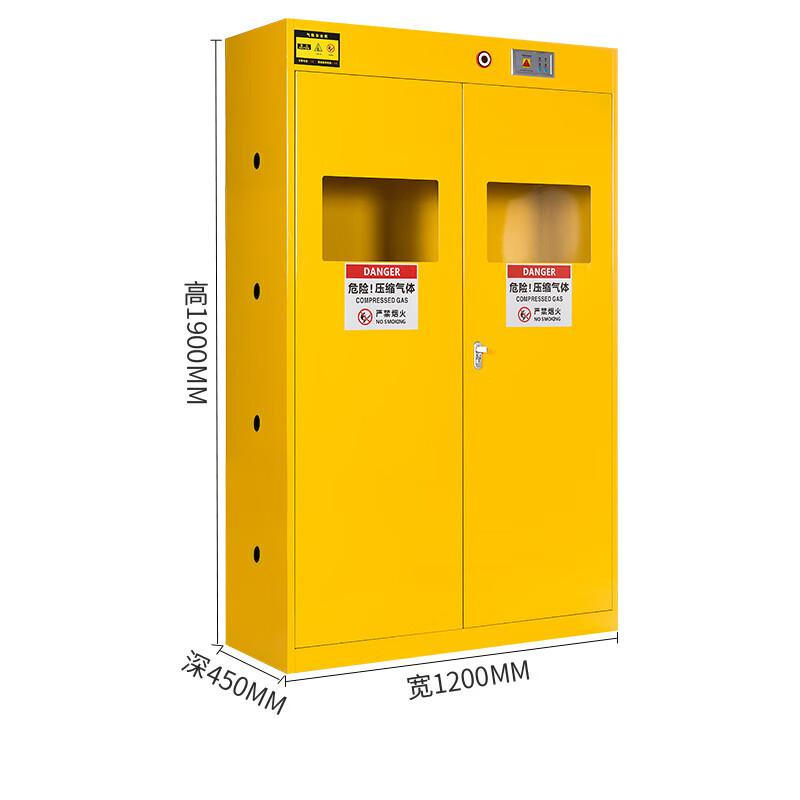 谷司帝 GI-QPG0301-W 白色气瓶柜 一代报警三瓶 1900×1200×450mm 白色按（台）销售