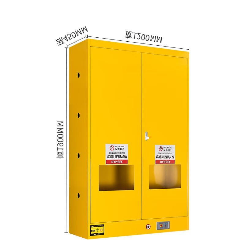 谷司帝 GI-QPG0301-W 白色气瓶柜 一代报警三瓶 1900×1200×450mm 白色按（台）销售