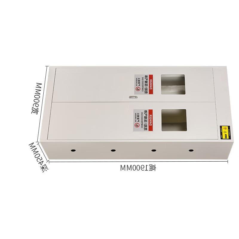 谷司帝 GI-QPG0202-W 白色气瓶柜 二代报警双瓶 1900×900×450mm 白色按(台)销售 谷司帝 GI-QPG0202-W 白色气瓶柜 二代报警双瓶 1900×900×450mm 白色按(台)销售