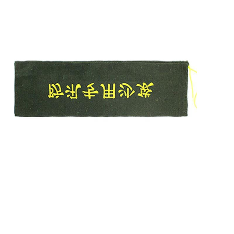 谷司帝 GI--FXSD4080 加厚帆布防汛沙袋 抽绳无沙40×80cm 深绿色  10个起订按个销售