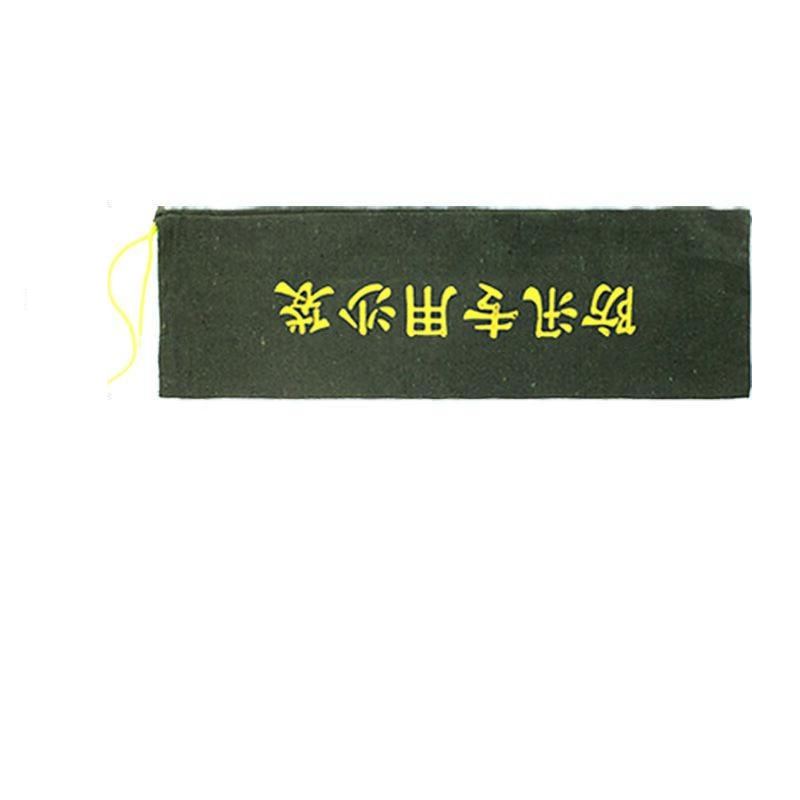 谷司帝 GI--FXSD4080 加厚帆布防汛沙袋 抽绳无沙40×80cm 深绿色  10个起订按个销售