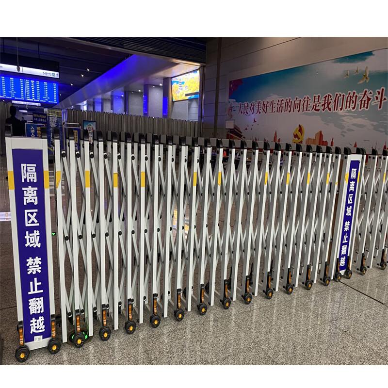 月桐 GYT-SH25 双机头铝合金伸缩护栏 1.0米高5000X430X1000mm按件销售