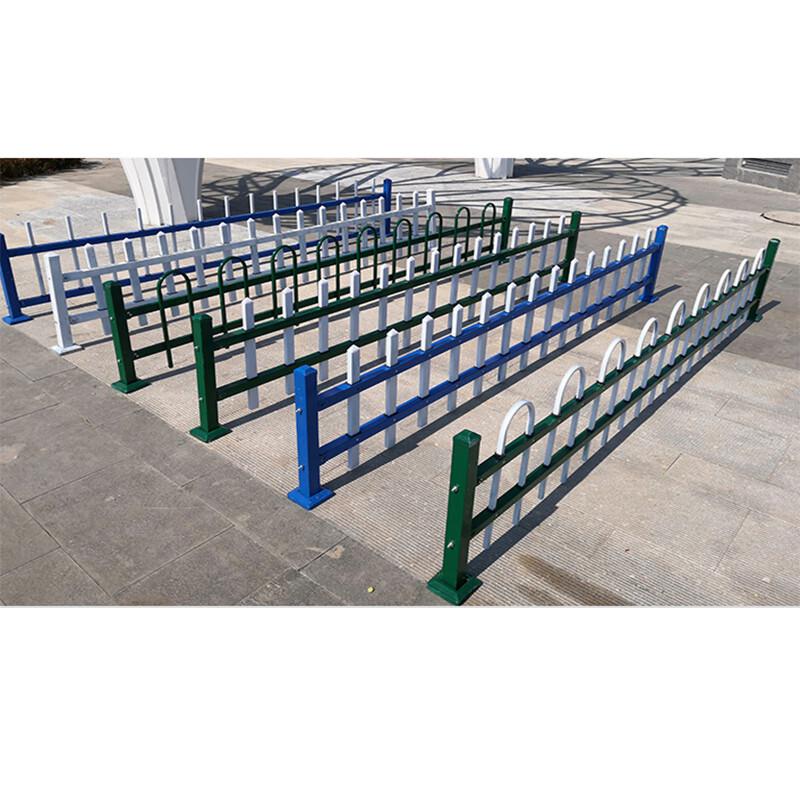 月桐 GYT-CL09 锌钢草坪护栏 绿色1mX80cm 2个起订按个销售
