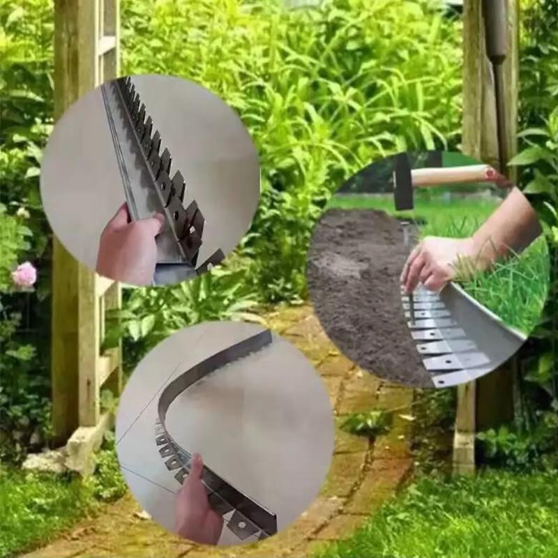 月桐 YT-BCS4 不锈钢草石隔离带 1000×30×100mm 厚0.5mm 3个起订按个销售