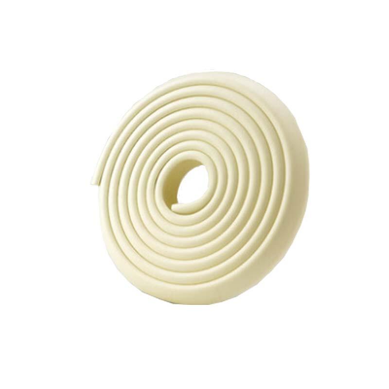 月桐 YT-FZTL3 全背胶高粘防护条 防撞护条 L型200×3.2cm 厚1.2cm 米白色 12条起订按条销售