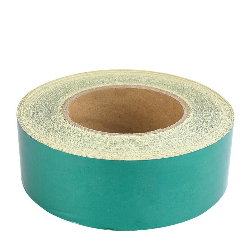 谋福 9432 5S桌面定位标识划线胶带 长45.7米（20cm宽 绿色 ）按（卷）销售