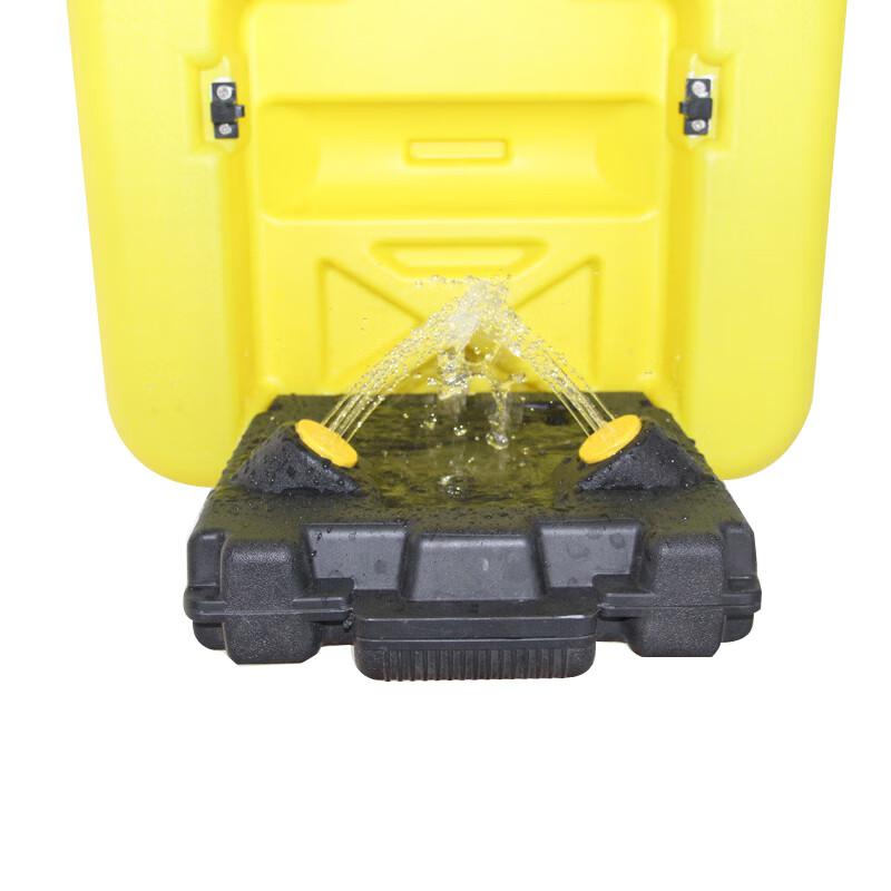 谋福 250 便携式洗眼器 ABS双口紧急壁挂洗眼器 （53L洗眼器）按（个）销售