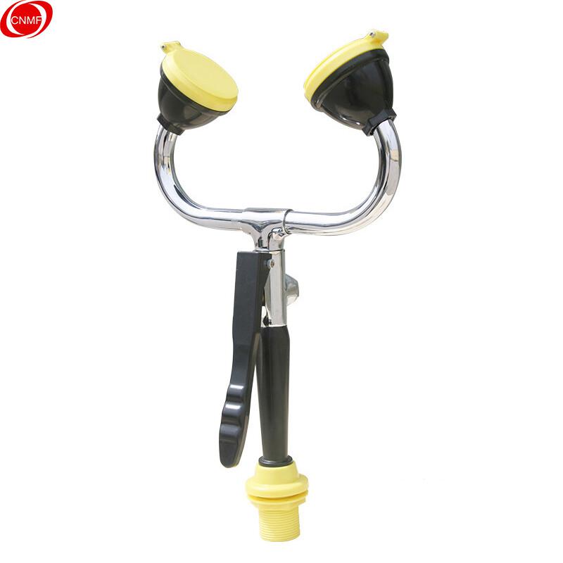 谋福 255 不锈钢洗眼器 (便携式铜铸双口洗眼器 )按(个)销售