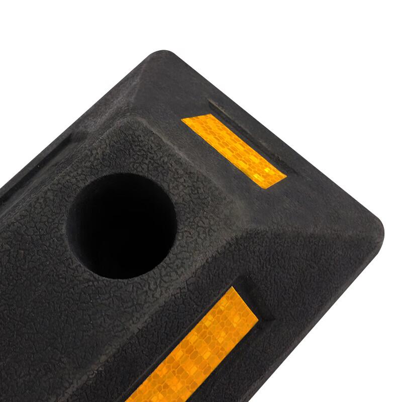 谋福 9873 车位定位器橡胶挡车器车轮止退器 550*150*90mm规格  5个起订按（个）销售