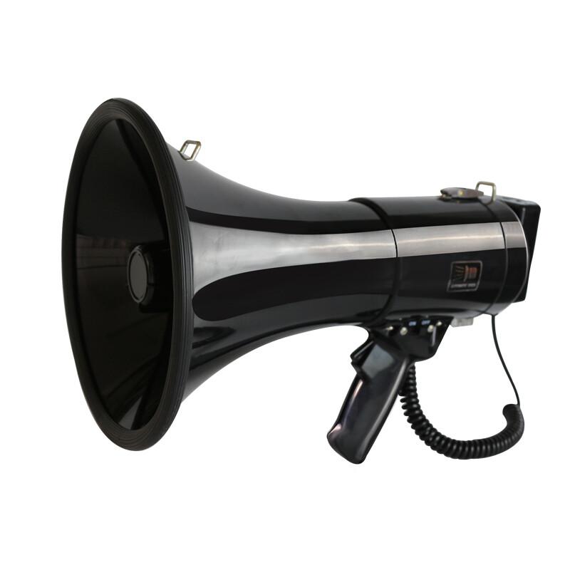 谋福 8401 大功率喊话器喇叭 可插卡喊话手持扩音器 黑色 经典黑(喇叭配好锂电池)按（个）销售