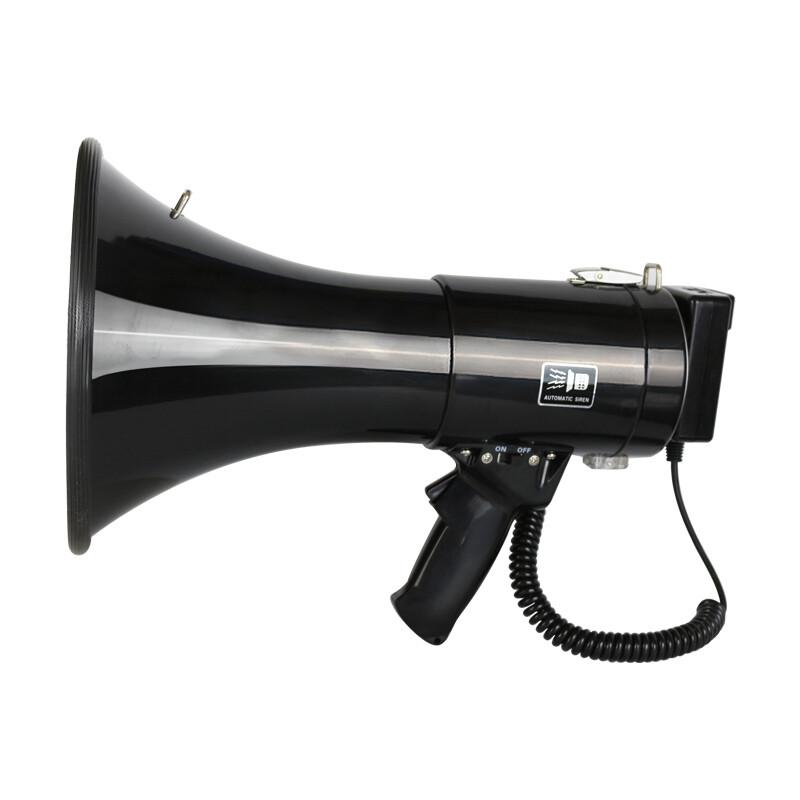谋福 8401 大功率喊话器喇叭 可插卡喊话手持扩音器 黑色 经典黑(喇叭配好锂电池)按（个）销售
