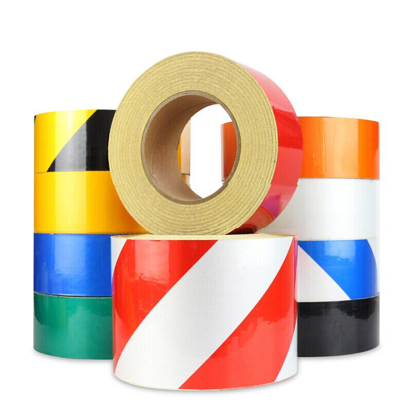 谋福 L8423 反光胶带 反光膜警示胶带 长45.7米（20cm宽 红色 ）按（卷）销售