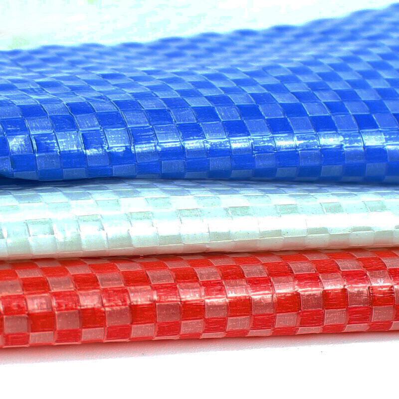 谋福 9299 加厚塑料布 扁丝彩条布 防水防雨布 聚乙烯材质 （宽约2米*10米）  2张起订按（张）销售