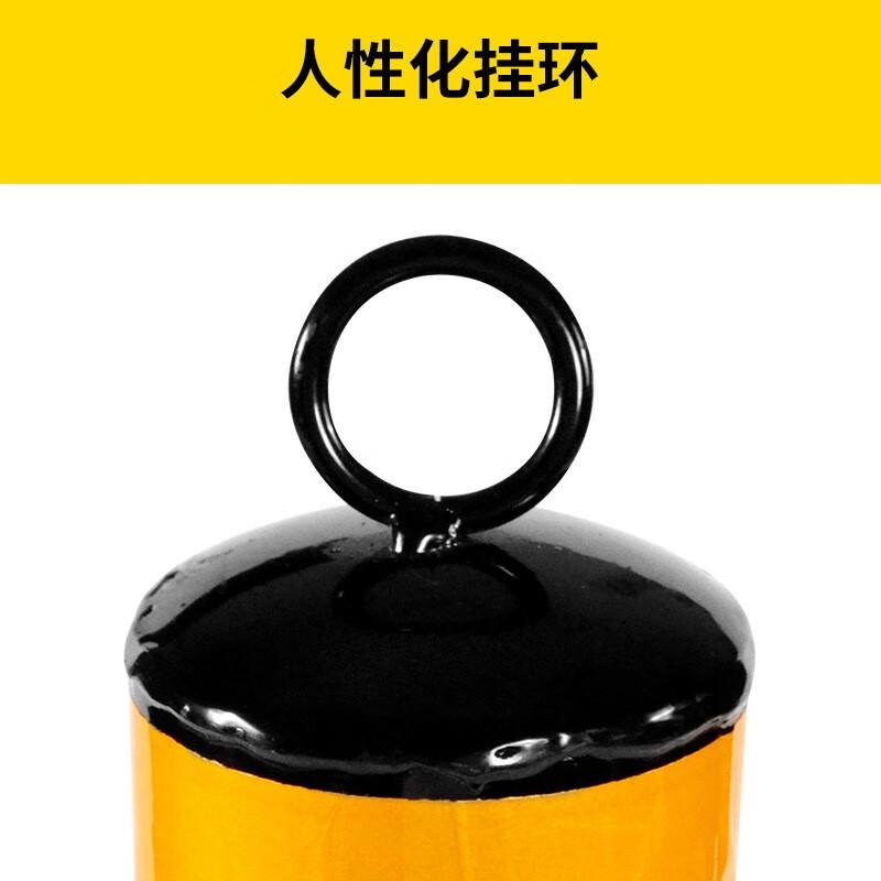 谋福 1235 警示柱反光停车桩 钢管警示柱 75CM红白直杆加厚款（配螺丝）  3个起订按（个）销售