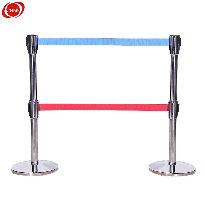 谋福 9597 双节伸缩带护栏杆座 不锈钢款 约2米长按（个）销售