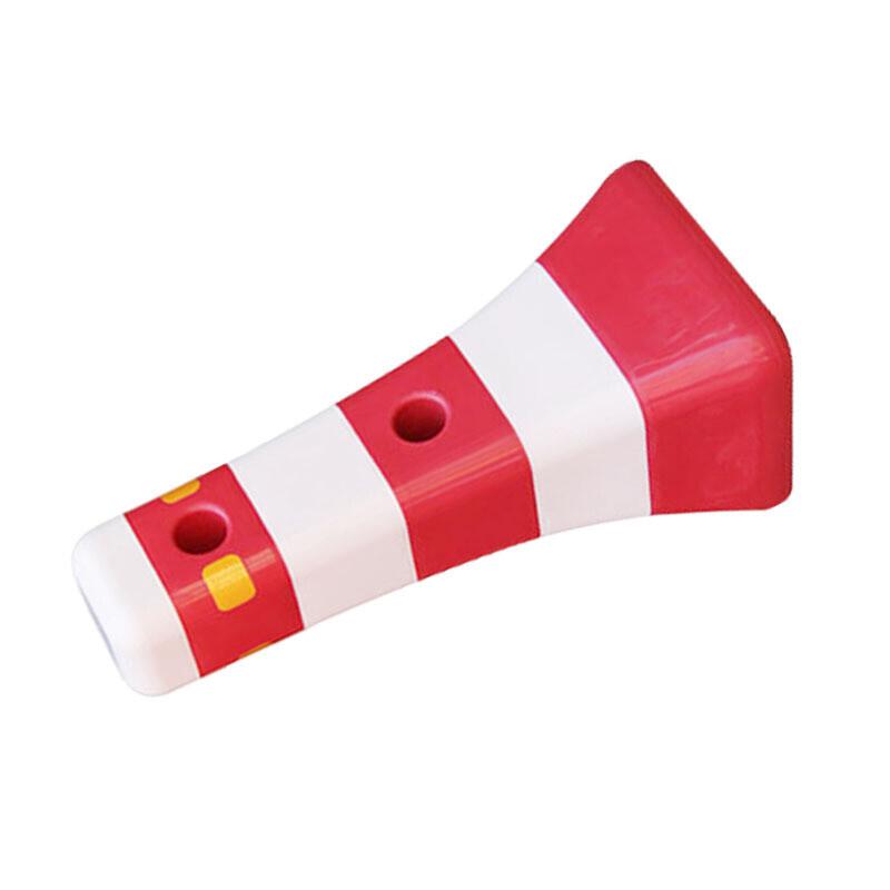 谋福 9620 塑料隔离墩 隔离护栏围栏 红白色  2个起订按（个）销售