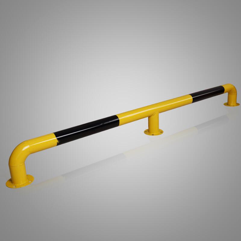 谋福 521 停车位挡车器 钢管车库倒车限位器 （M型2000*100*2.0）按（个）销售