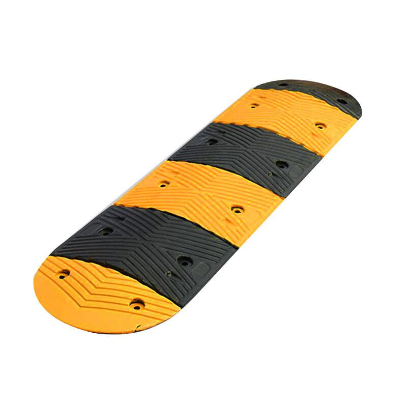 谋福 9875 橡胶减速带 （1米长含螺丝）  2件起订按（件）销售