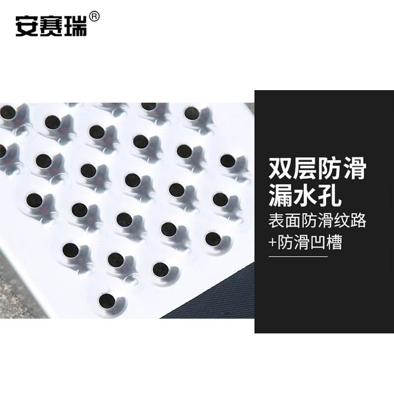 安赛瑞 500287 便携式无障碍楼梯坡道板 防滑路沿坡 高边款1米单块按块销售 安赛瑞 500287 便携式无障碍楼梯坡道板 防滑路沿坡 高边款1米单块按块销售