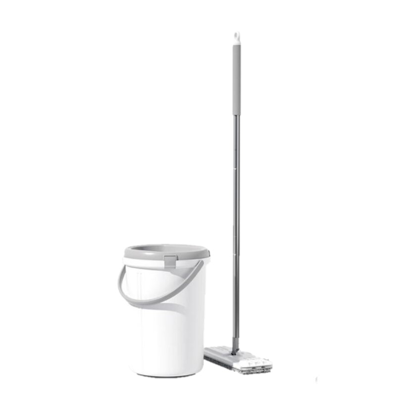 五月花 KLM-A111 大号刮刮桶免手洗平板拖把 2块配布按套销售