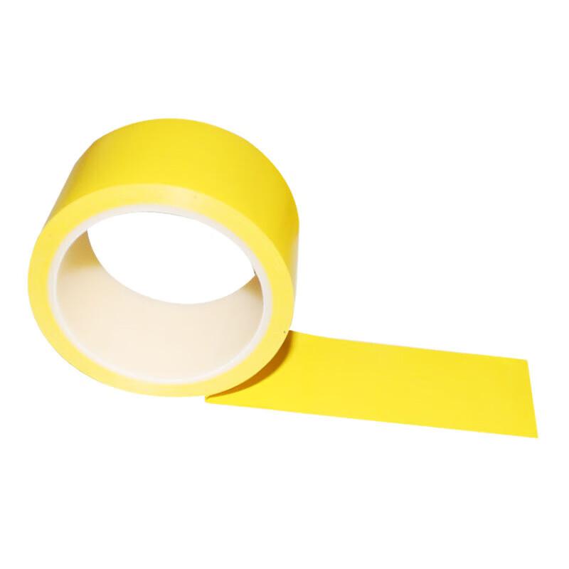 谋福 84812 无尘警示胶带地板胶带 黄色 4.8cm*16m  11卷起订按（卷）销售